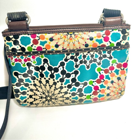 🍓Fossil Key-Per Print Crossbody Shoulder
Bag Boho Vibes Pink Key - Picture 4 of 8